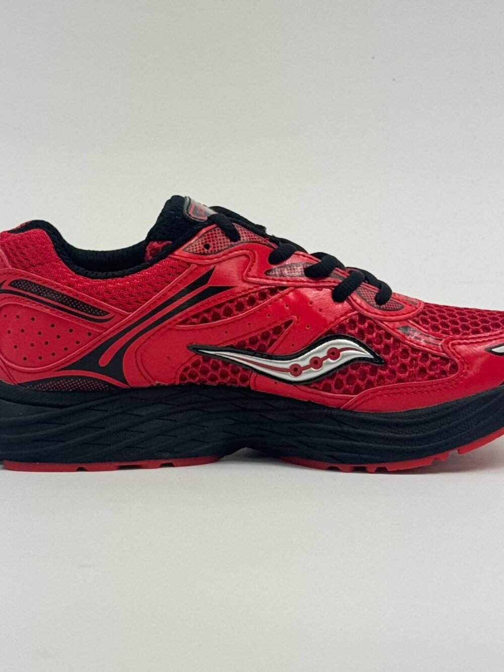 Saucony Omni 9 GS 'Red Black' SYF25AAM Multi Size - Picture 3 of 16